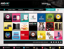 Tablet Screenshot of anden7.com